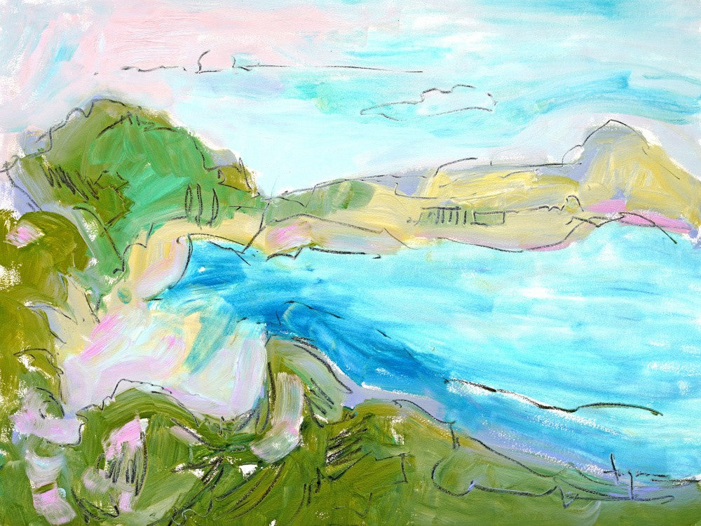 Serene Coastal Waves