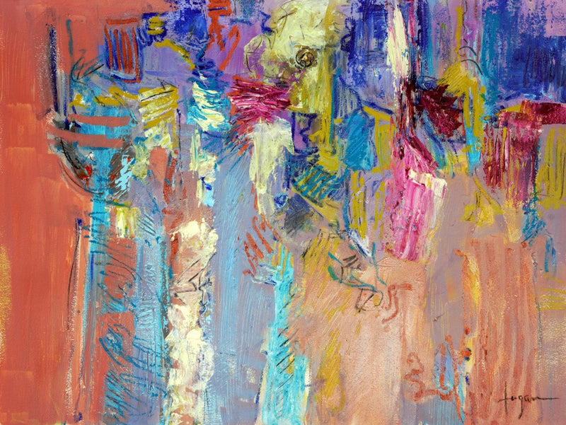 Expressionist Colorful Abstract