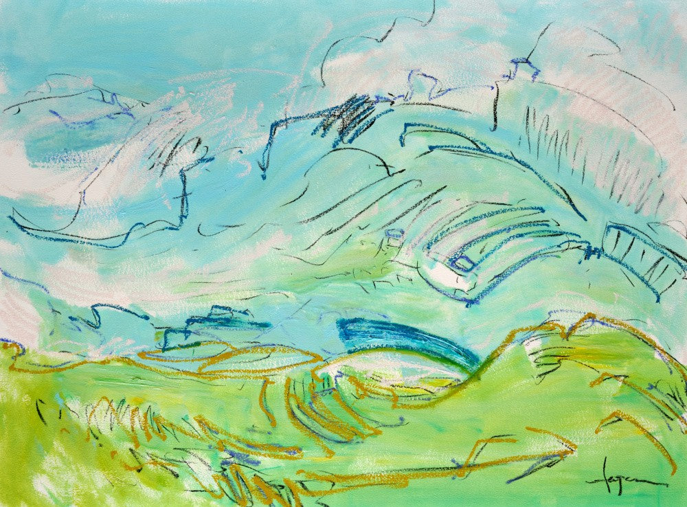 Whimsical Hillscape