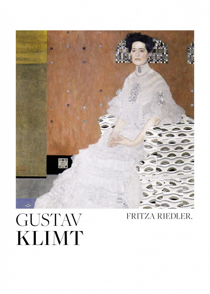 Bildnis Fritza Riedler (1906) Poster