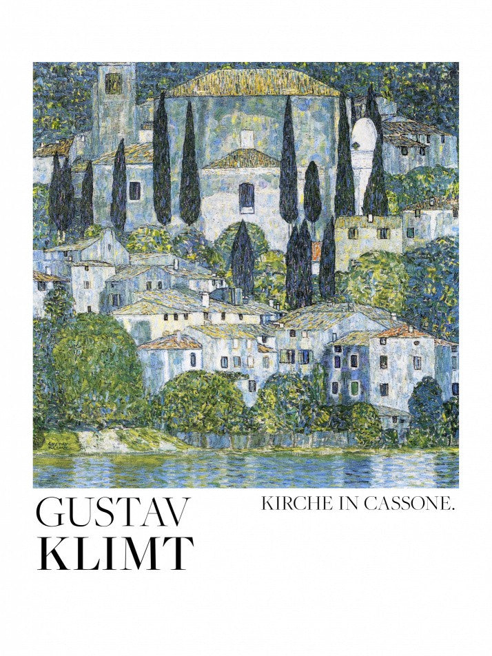Kirche In Cassone (1913) Poster