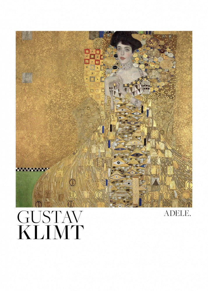 Portrait of Adele Bloch Bauer I (1907) Poster