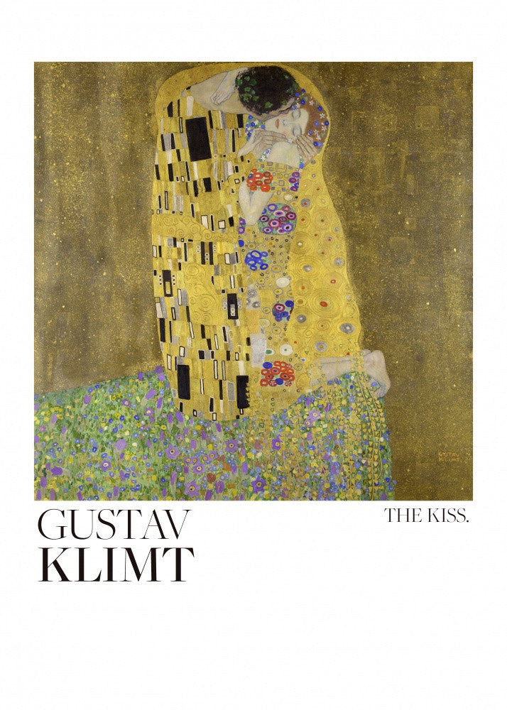 The Kiss (1907–1908) Poster