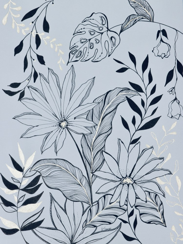 Black &amp; Gold Botanical No2