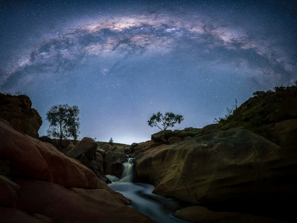 Mannum Wterfall milkyway