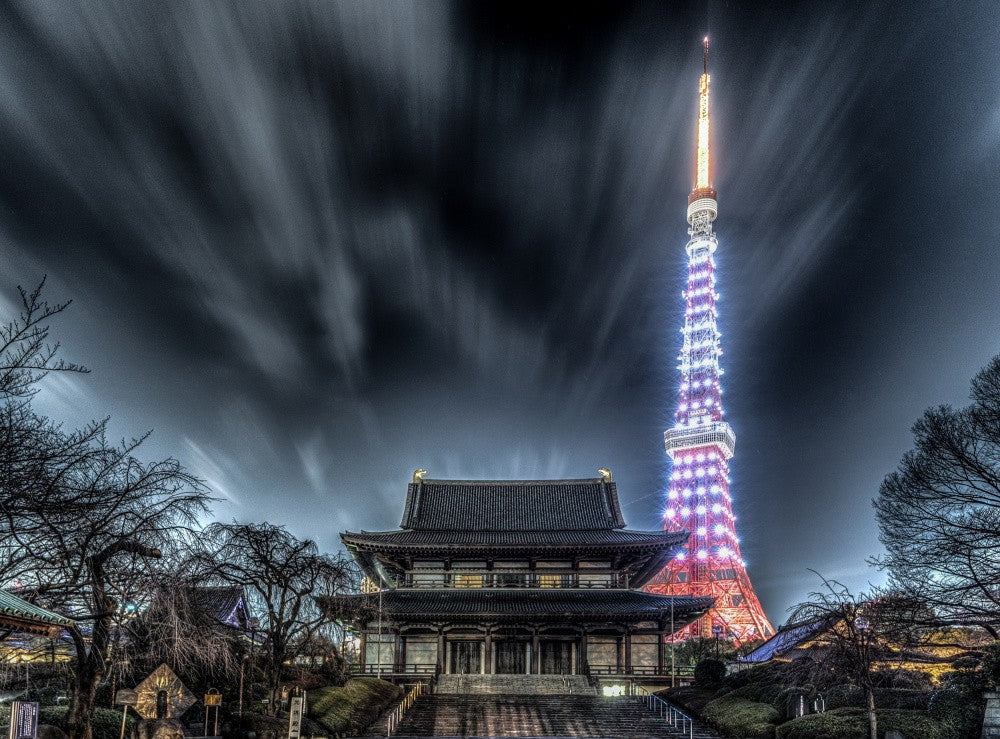 Zojoji , followed by Tokyo Tower