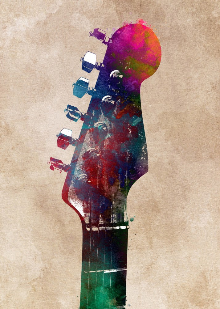 Guitar music art 16