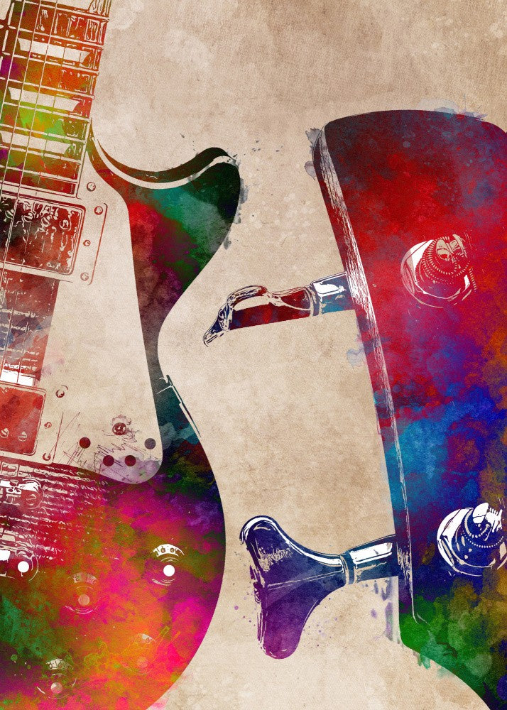 Guitar music art 14