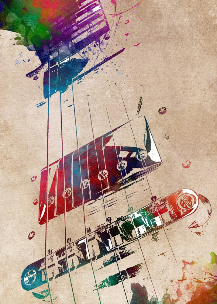 Guitar music art 6