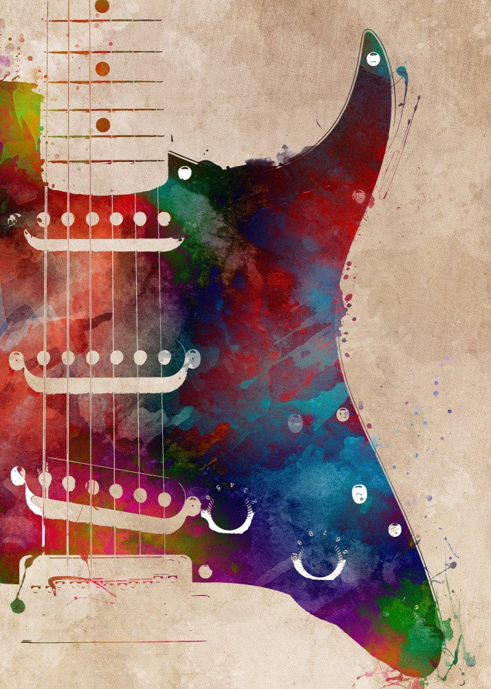 Guitar music art 5