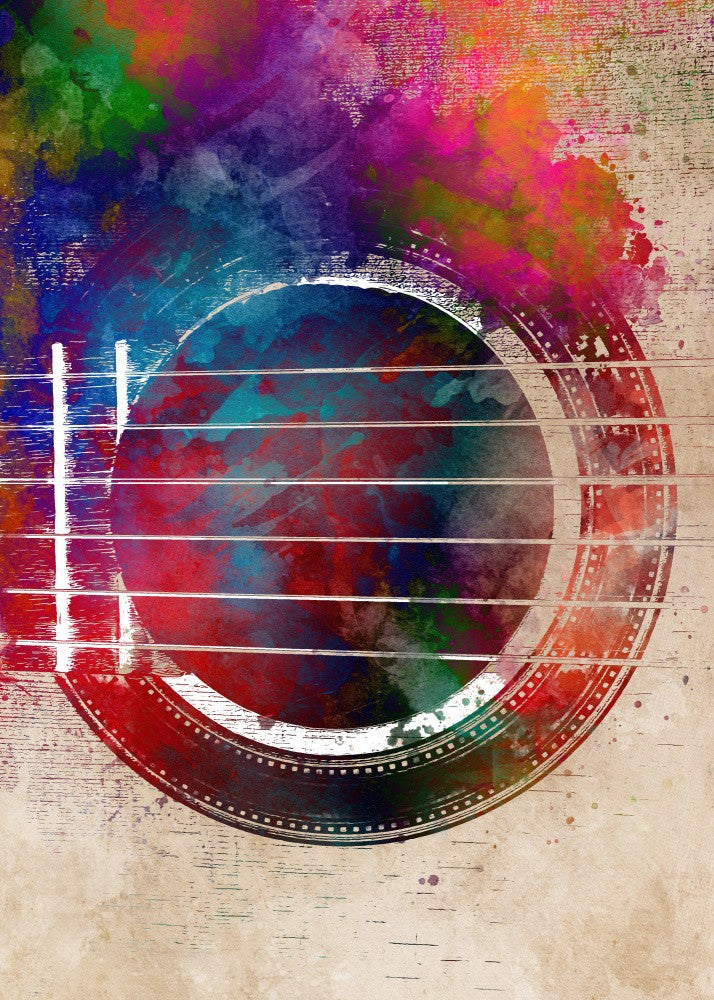 Guitar music art 4