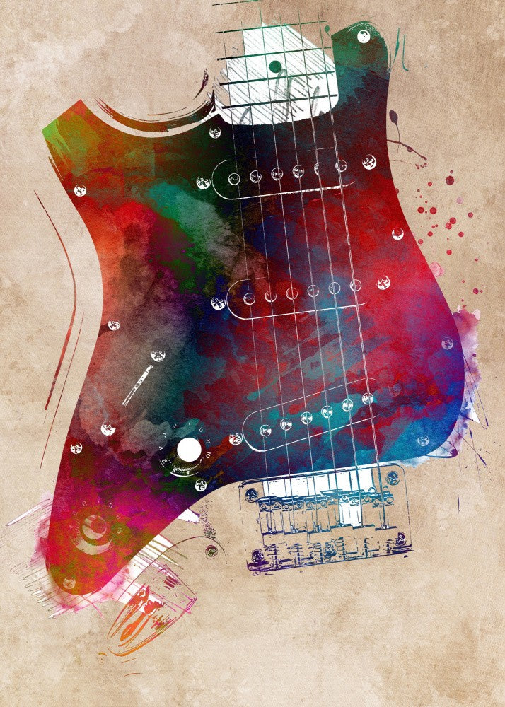 Guitar music art 2