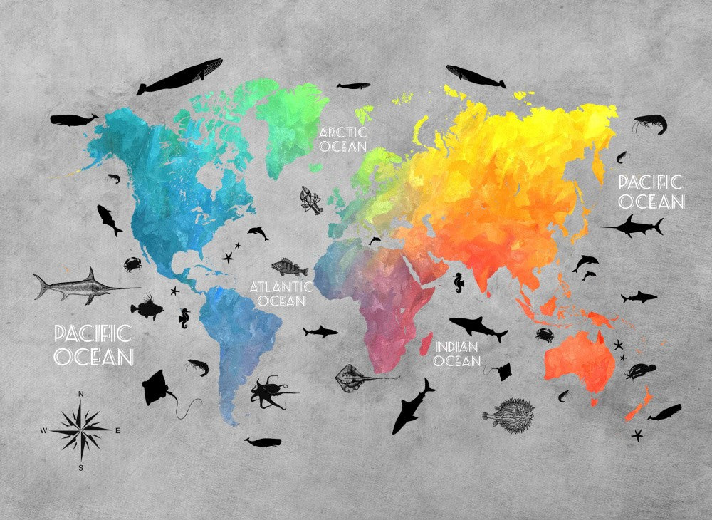 World map 7