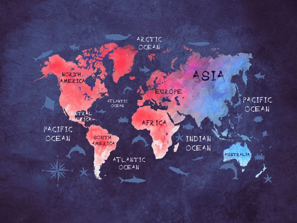 World map 18