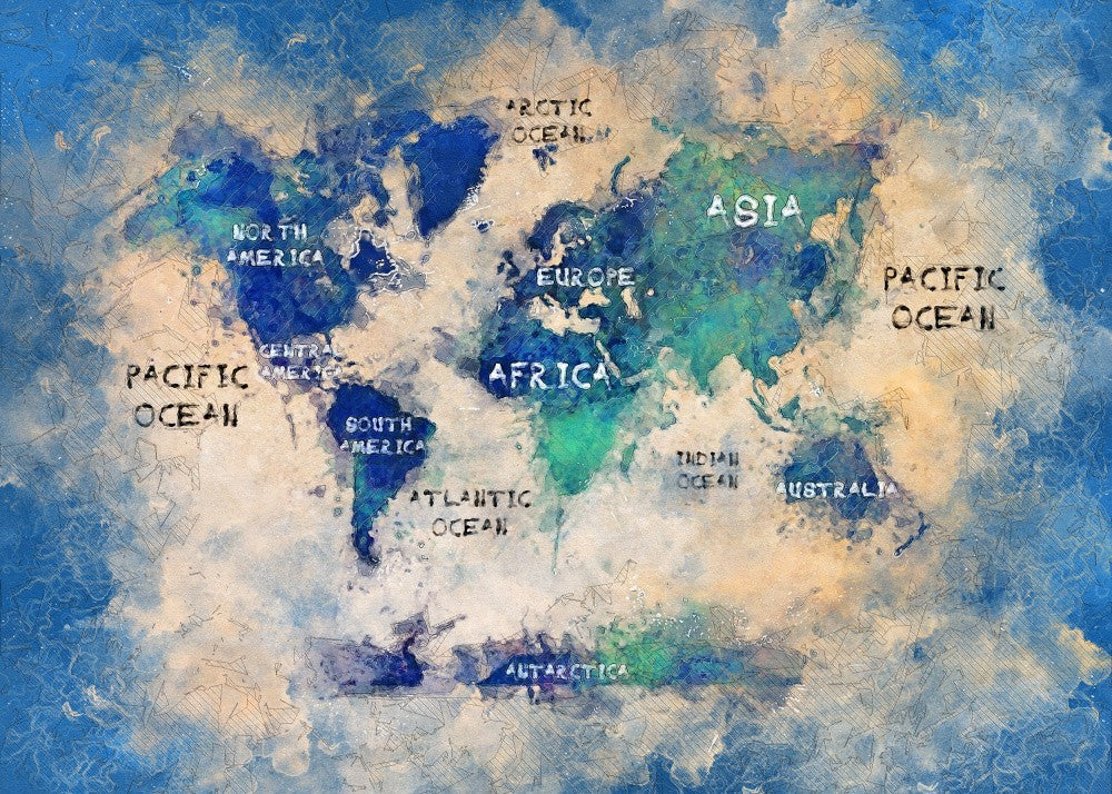 World map 38