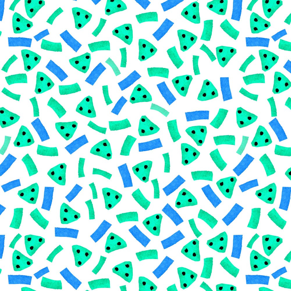 Geometric Marks Pastel