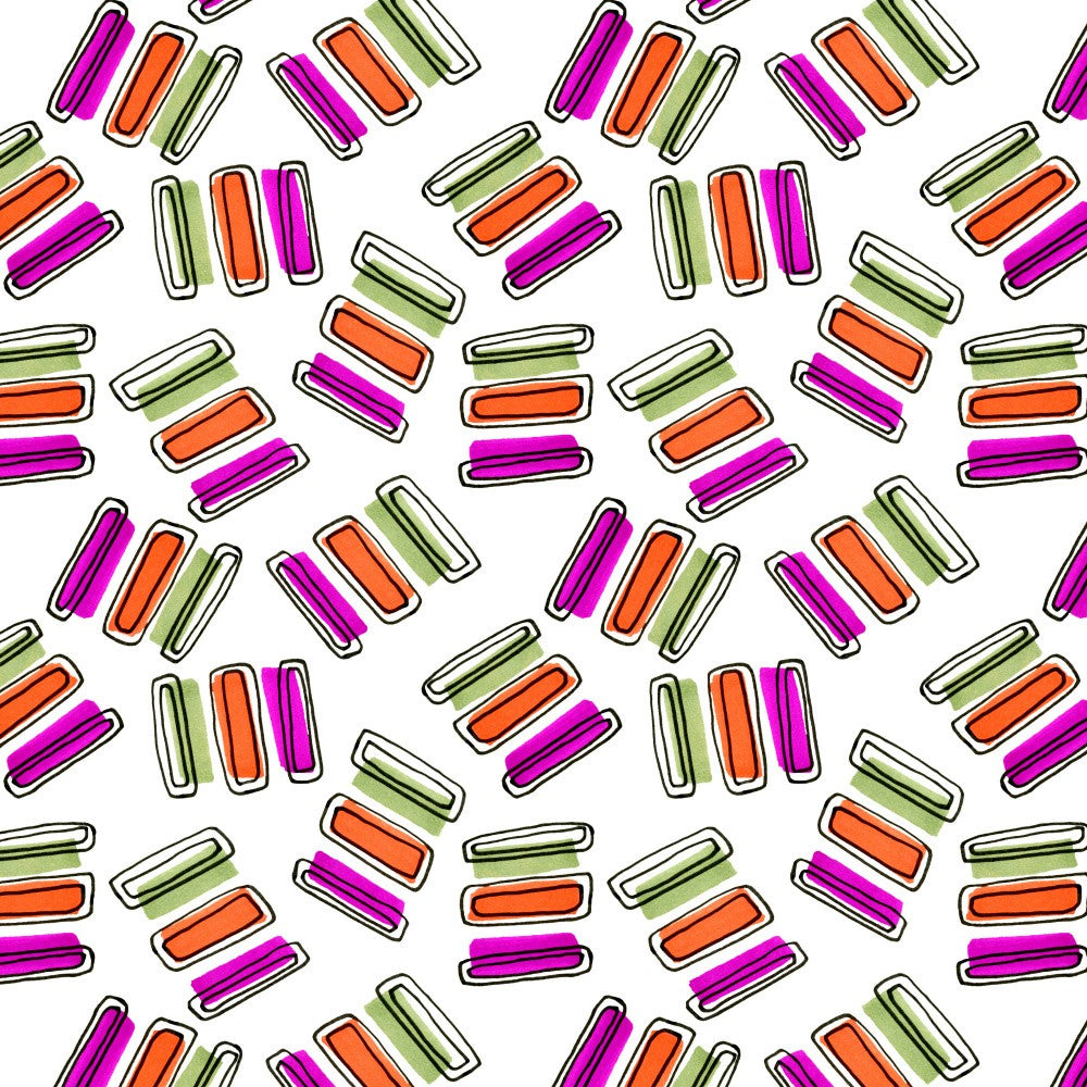 Orange Green Purple Rectangles