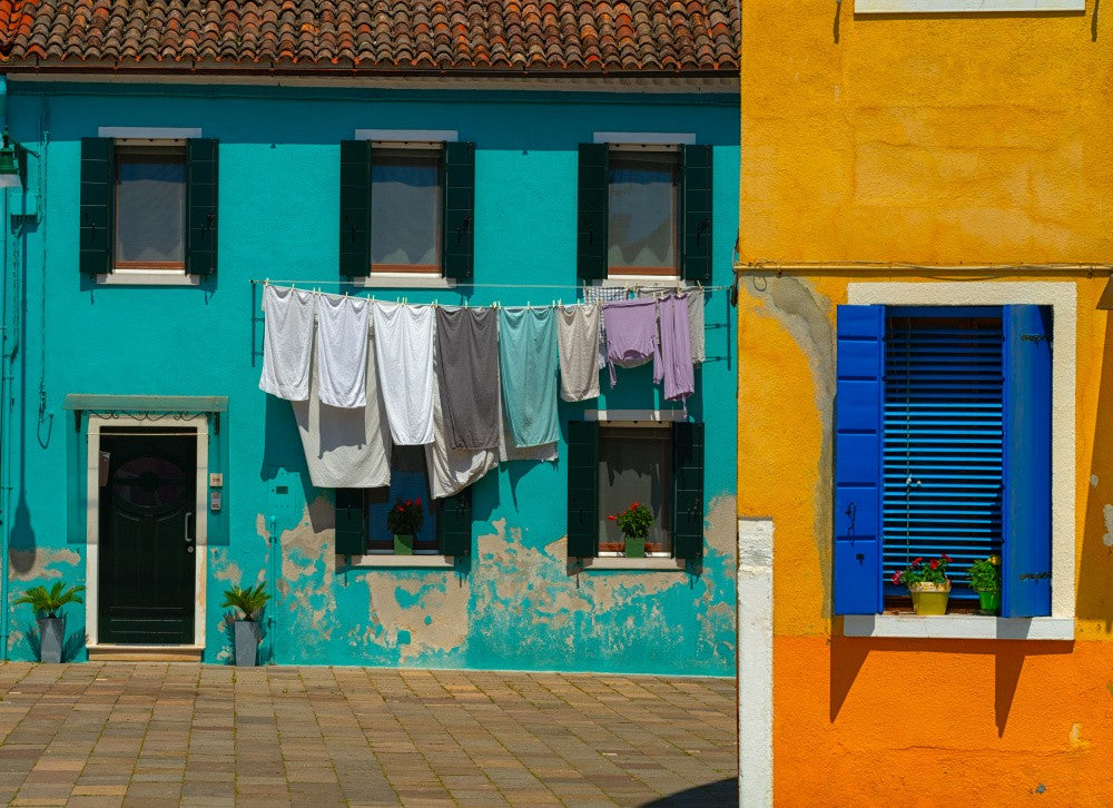 Straßenfarben in Burano