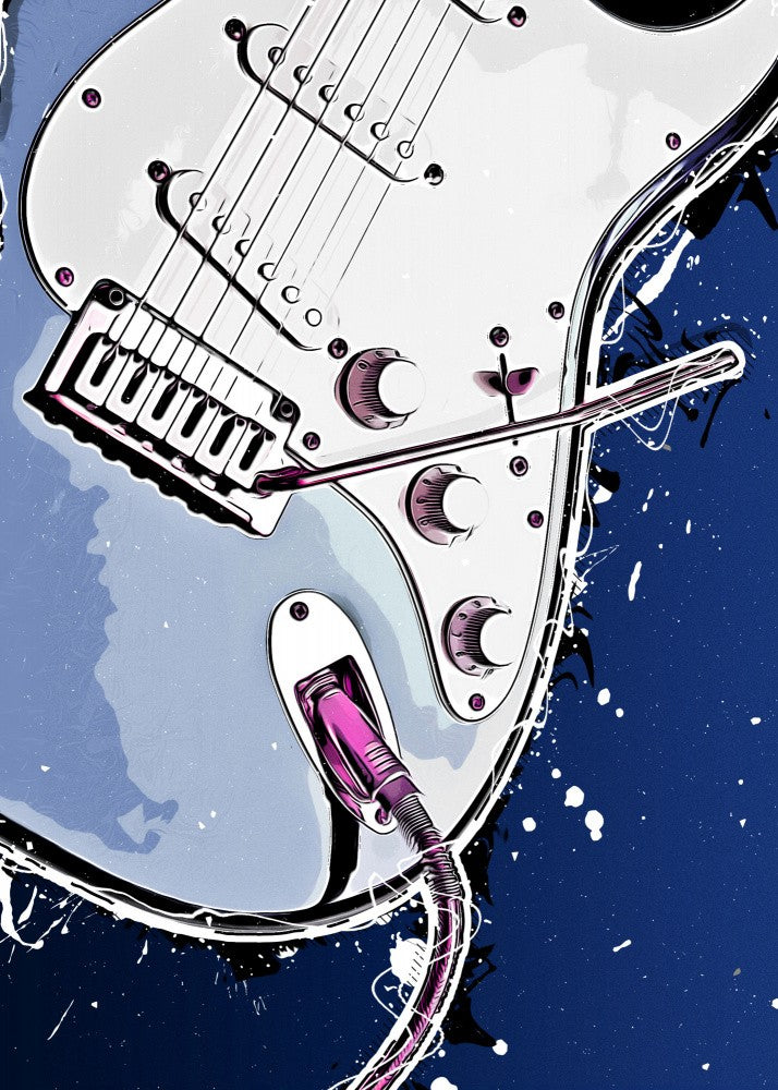 Blue guitar