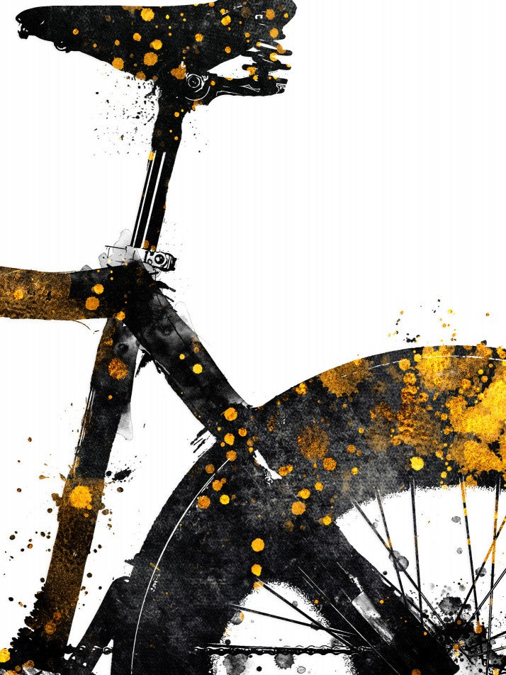 Cycling 4 gold and black