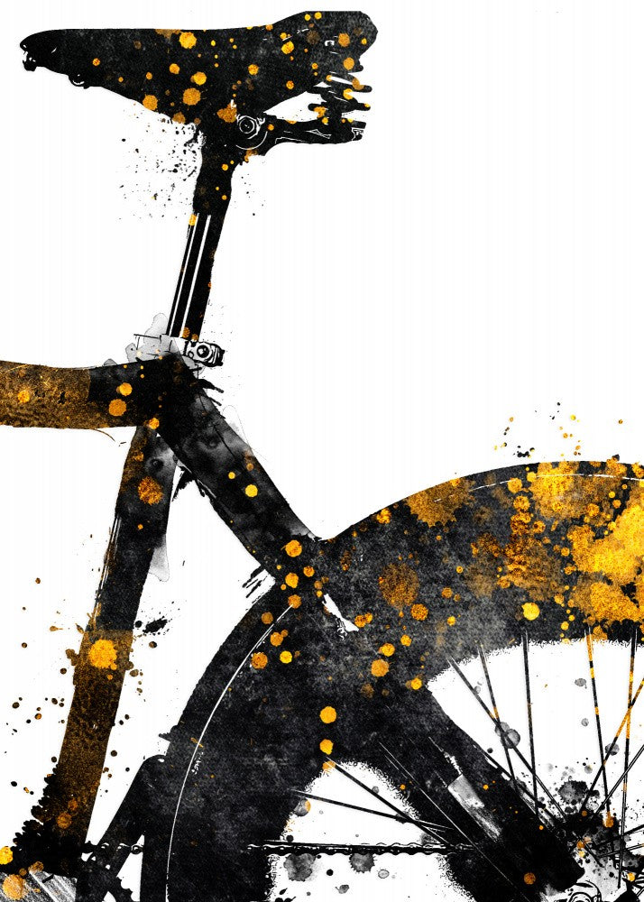 Cycling 4 gold and black