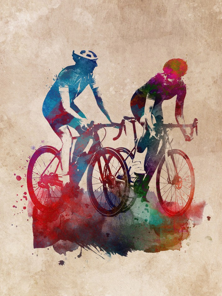 Cycling sport art 3