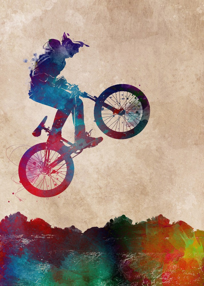 Cycling sport art 4