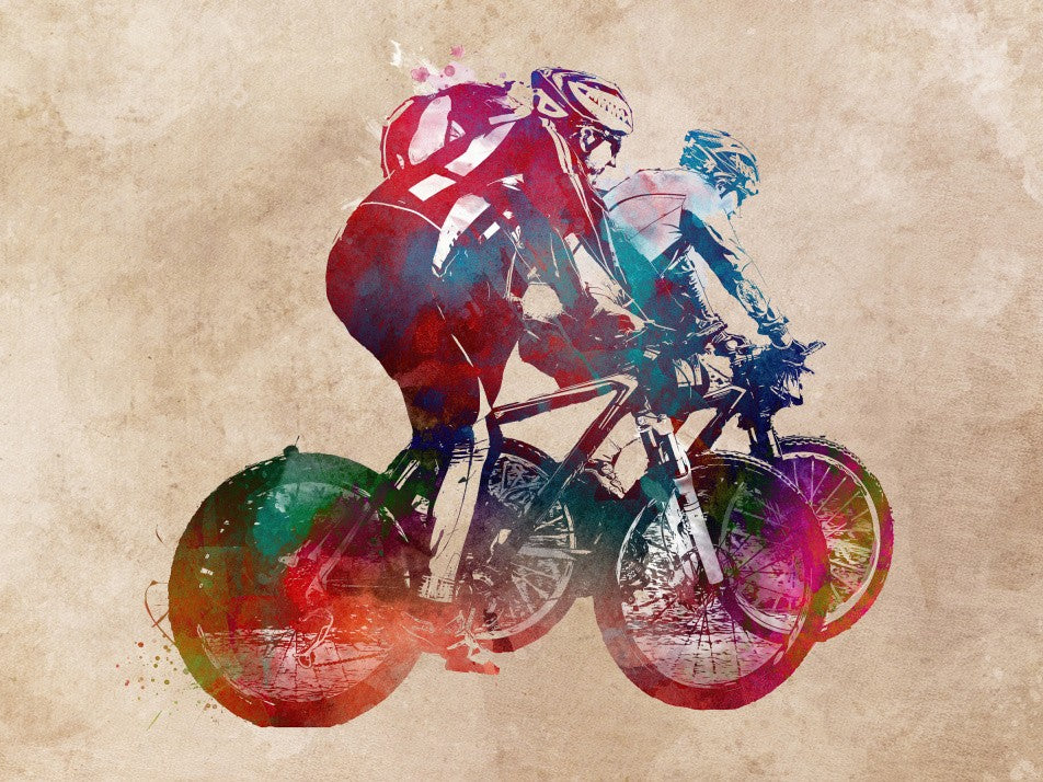 Cycling sport art 5