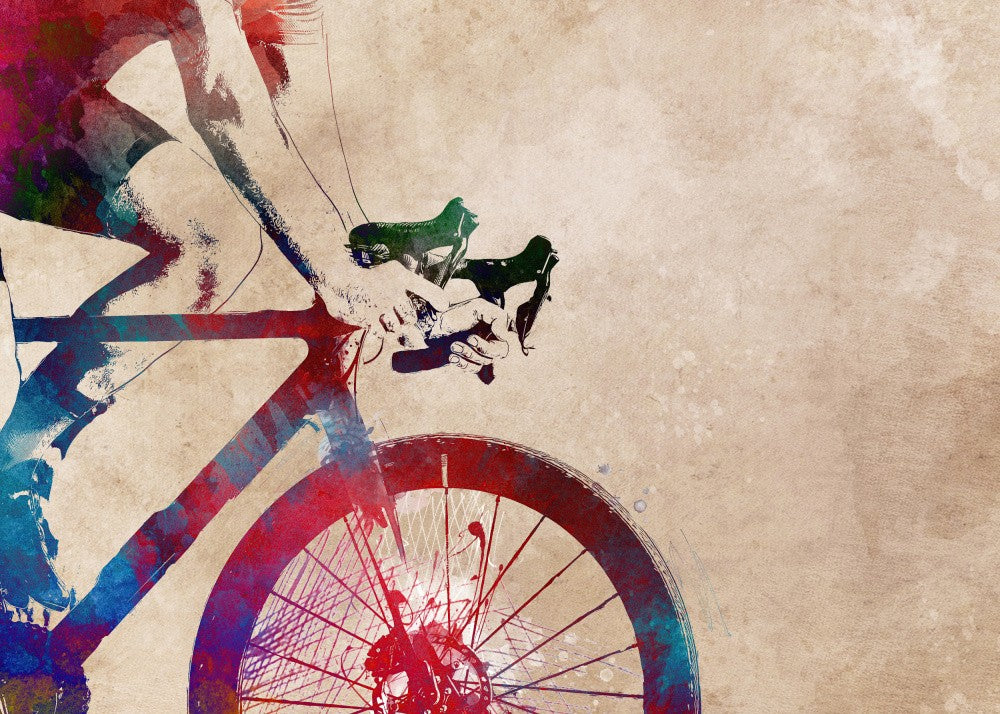 Cycling sport art 8