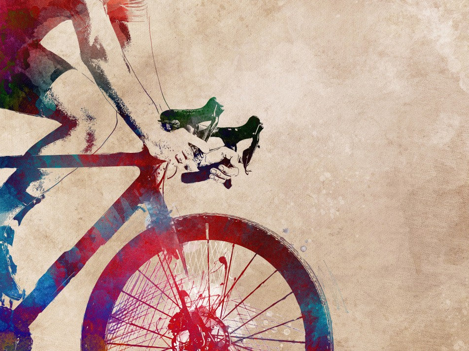 Cycling sport art 8