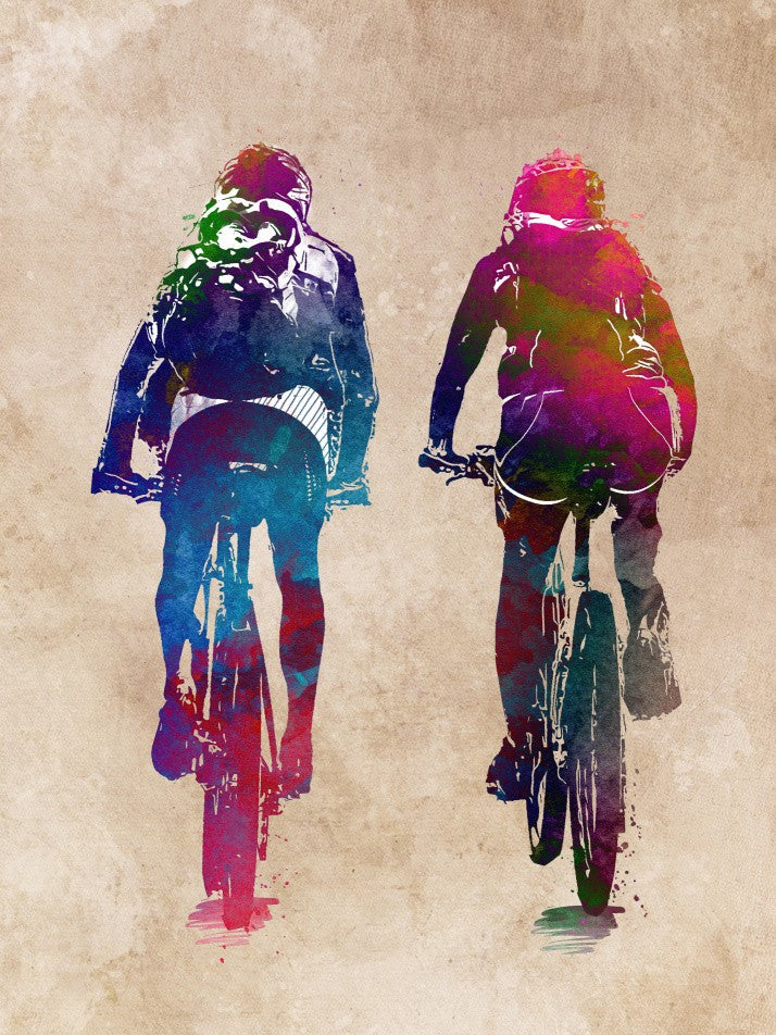 Cycling sport art 9