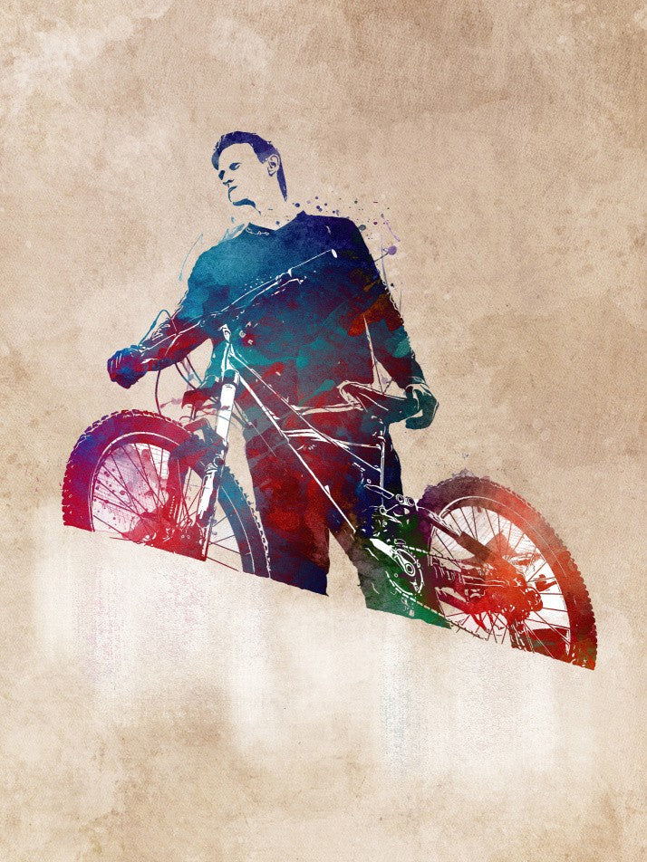 Cycling sport art 10