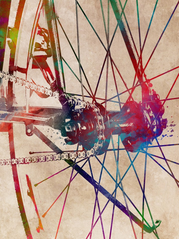 Cycling sport art 14