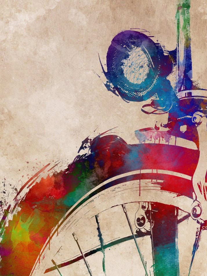 Cycling sport art 15