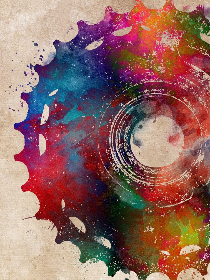 Cycling sport art 16