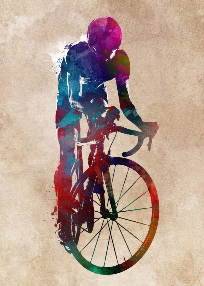Cycling sport art 22