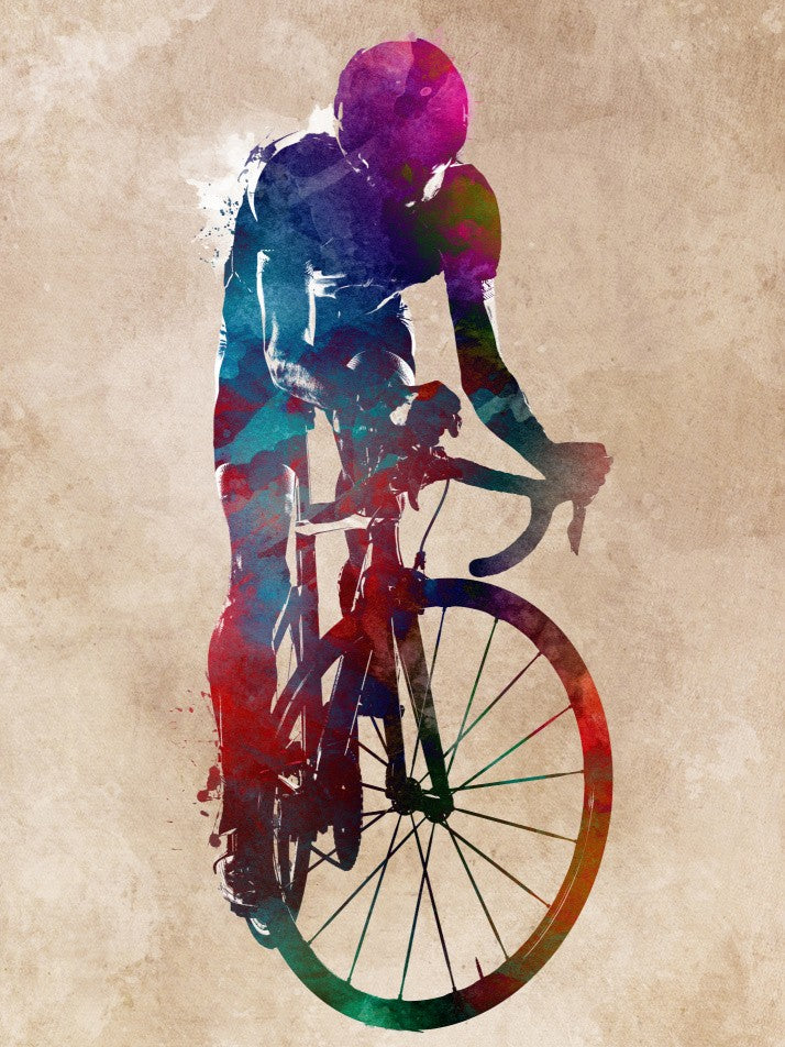Cycling sport art 22