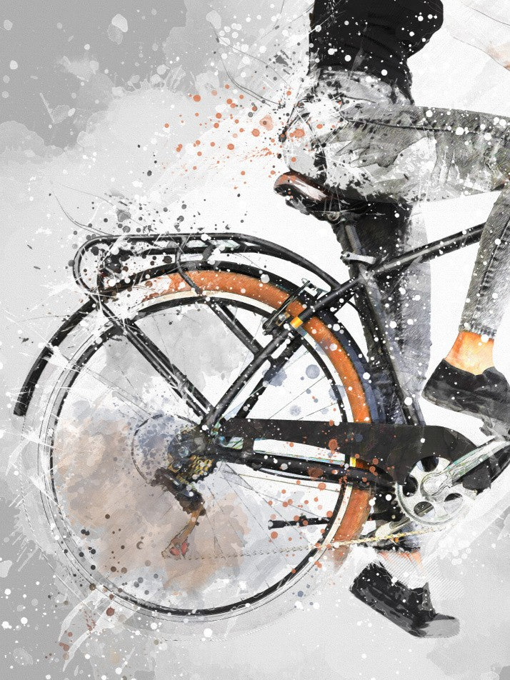 Cycling sport art 27