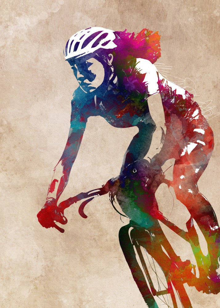 Cycling sport art 28