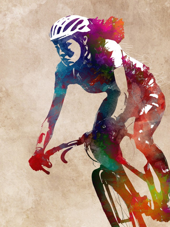 Cycling sport art 28