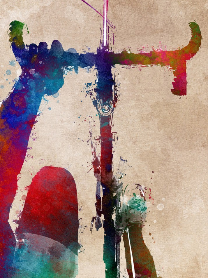 Cycling sport art 34