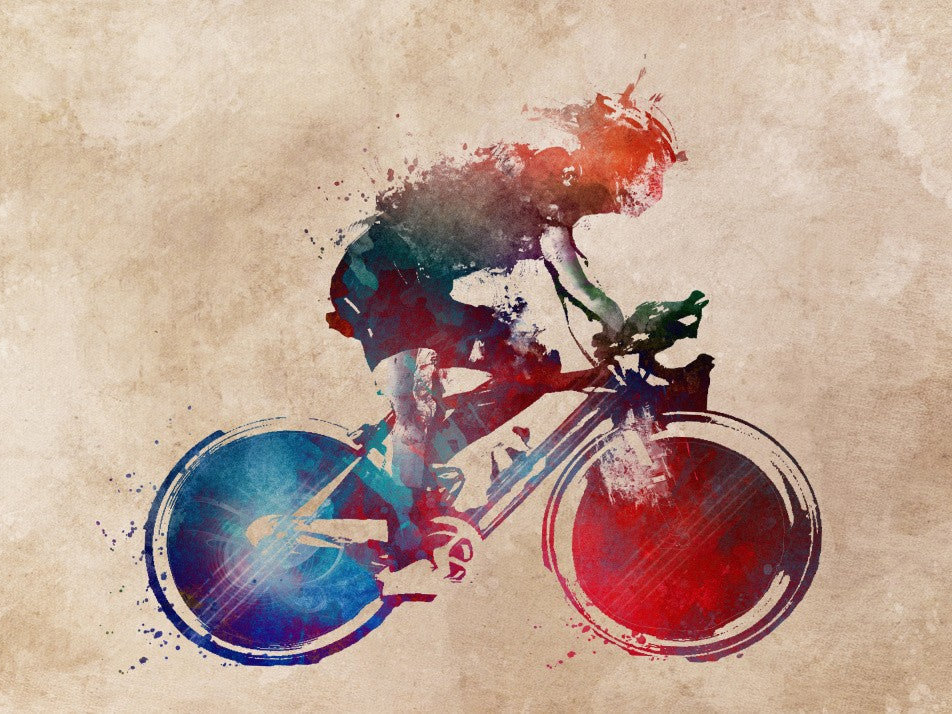 Cycling sport art 38