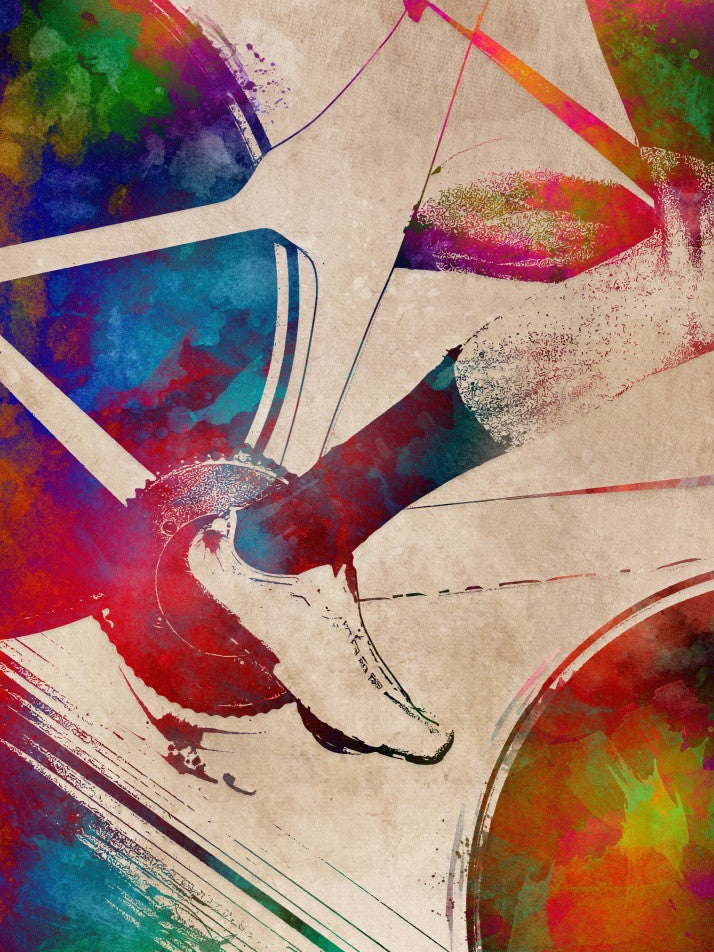 Cycling sport art 54