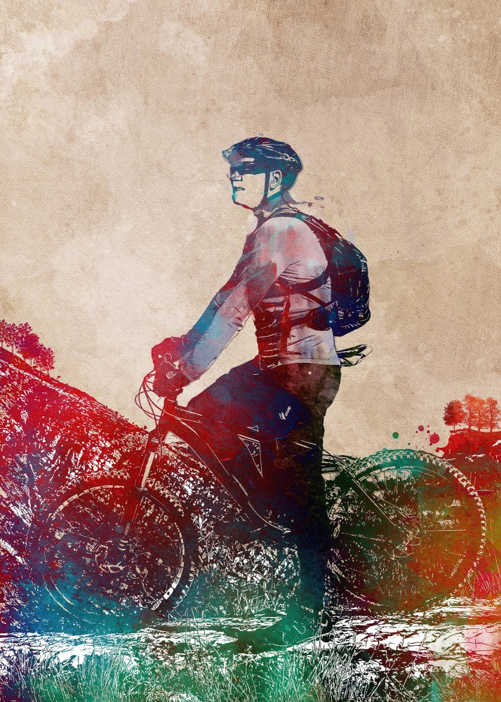Cycling sport art 56