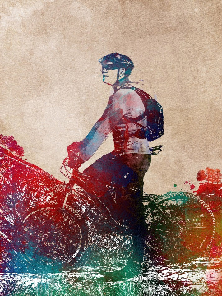 Cycling sport art 56