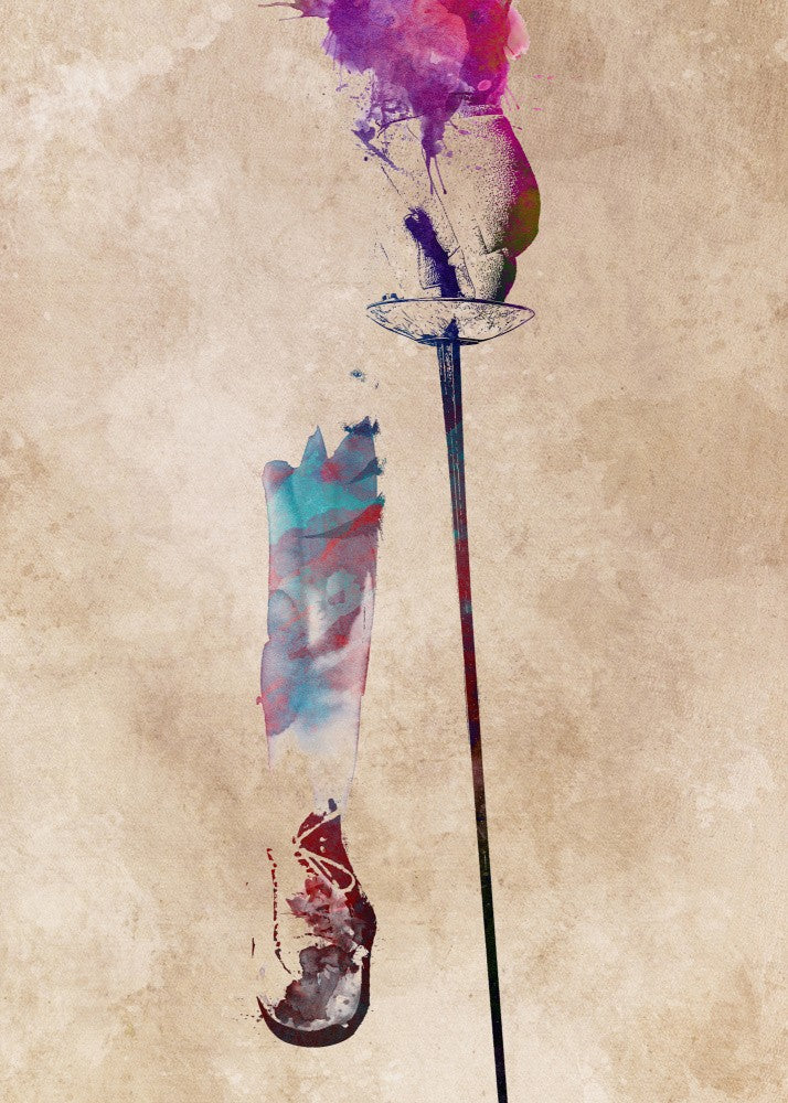 Fencing Sport Art 2