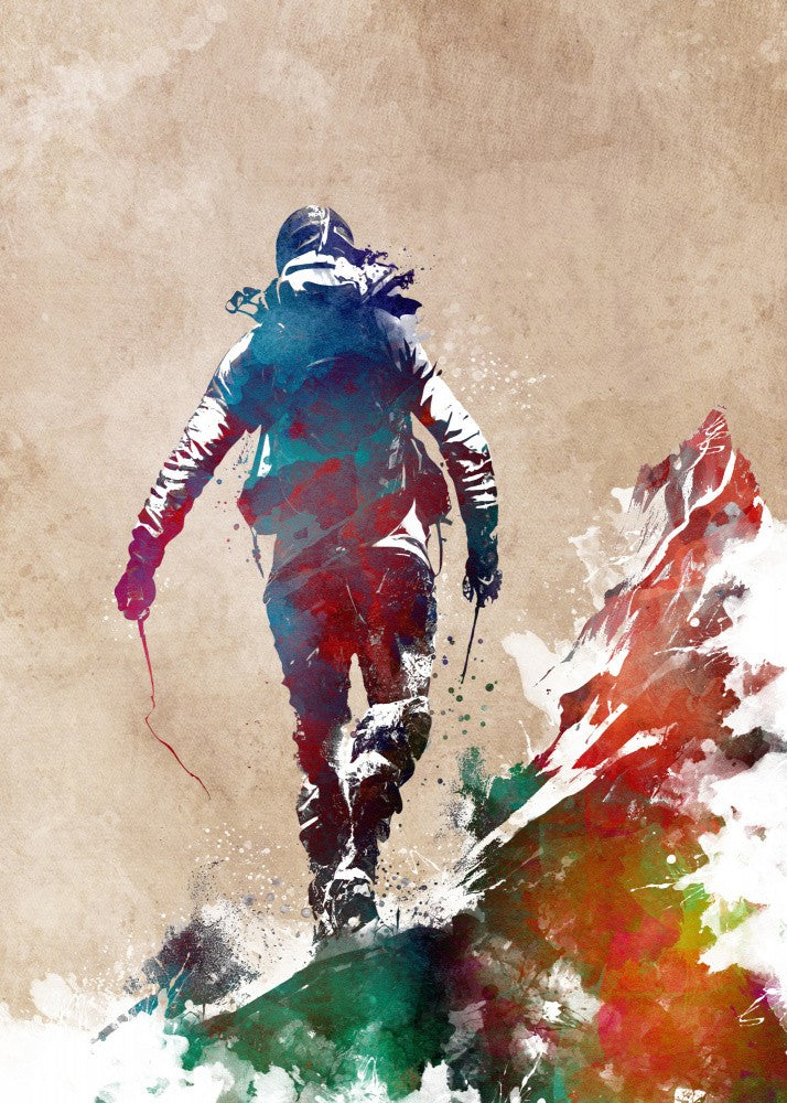 Mountaineer Sport Art 14