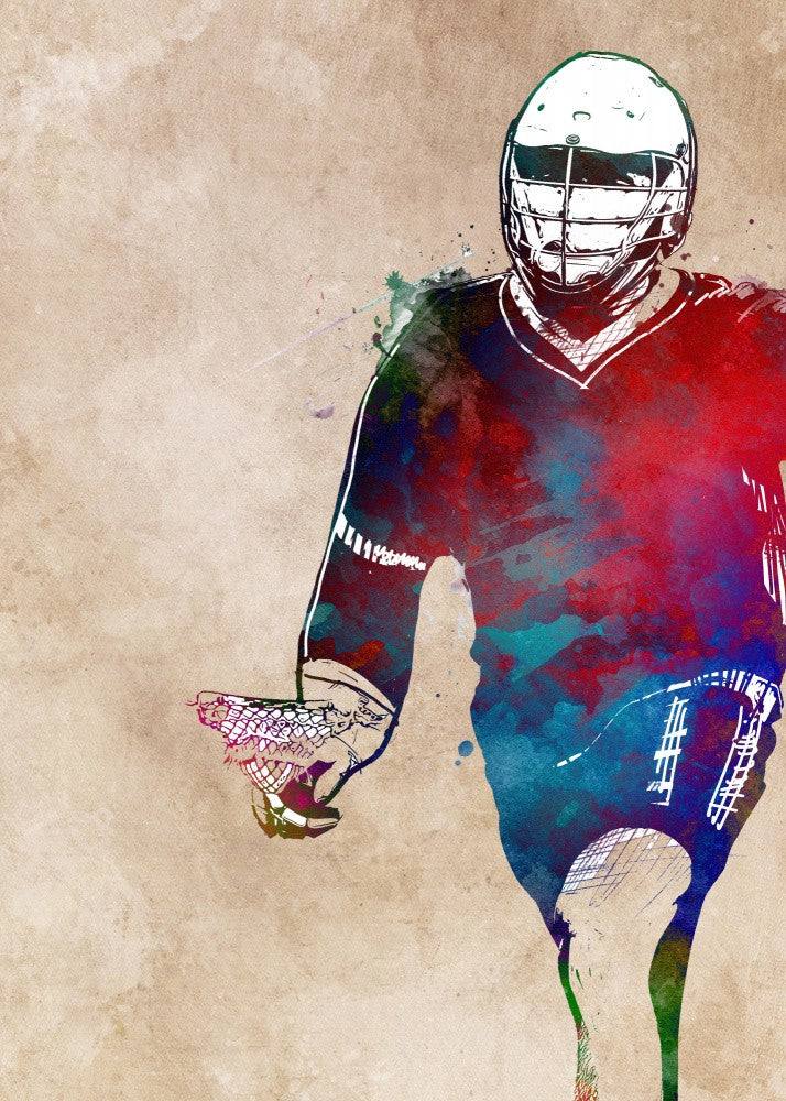 Lacrosse Sport Art 7