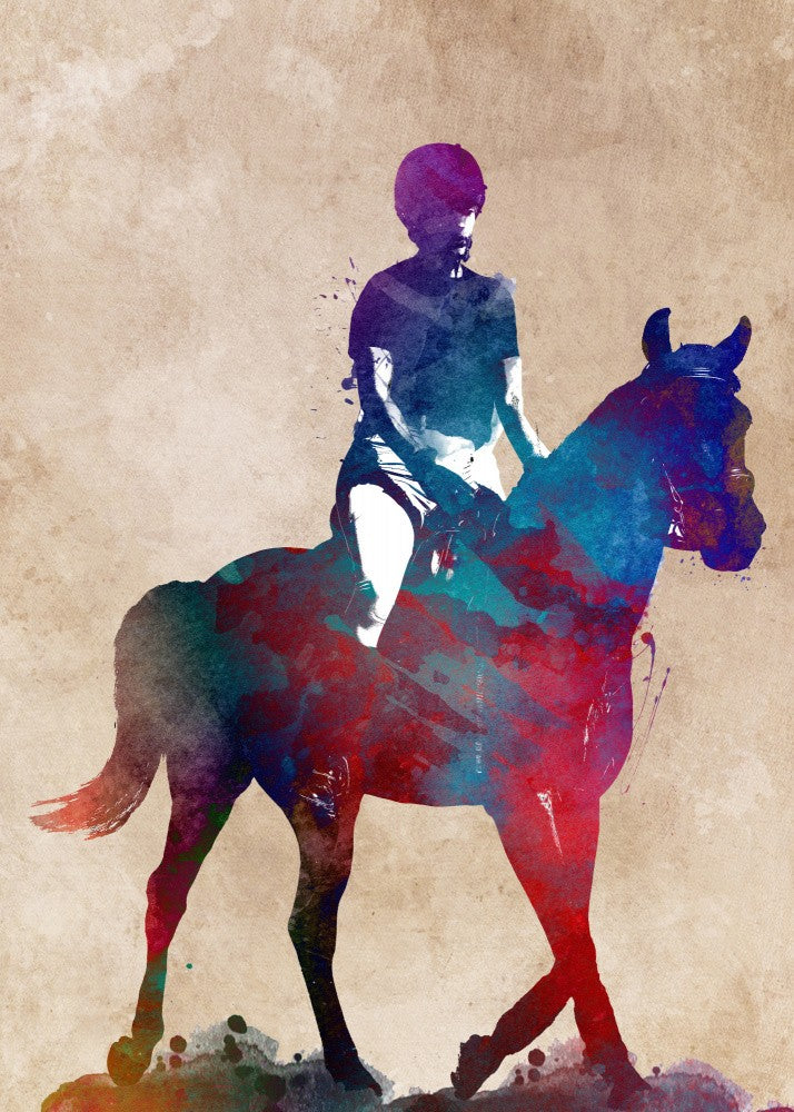 Horse Riding Sport Art (9)