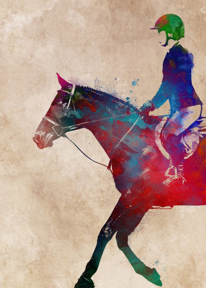 Horse Riding Sport Art (10)